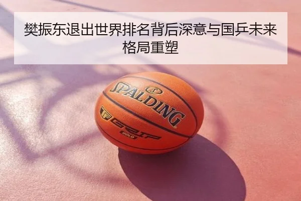 樊振东退出世界排名背后深意与国乒未来格局重塑